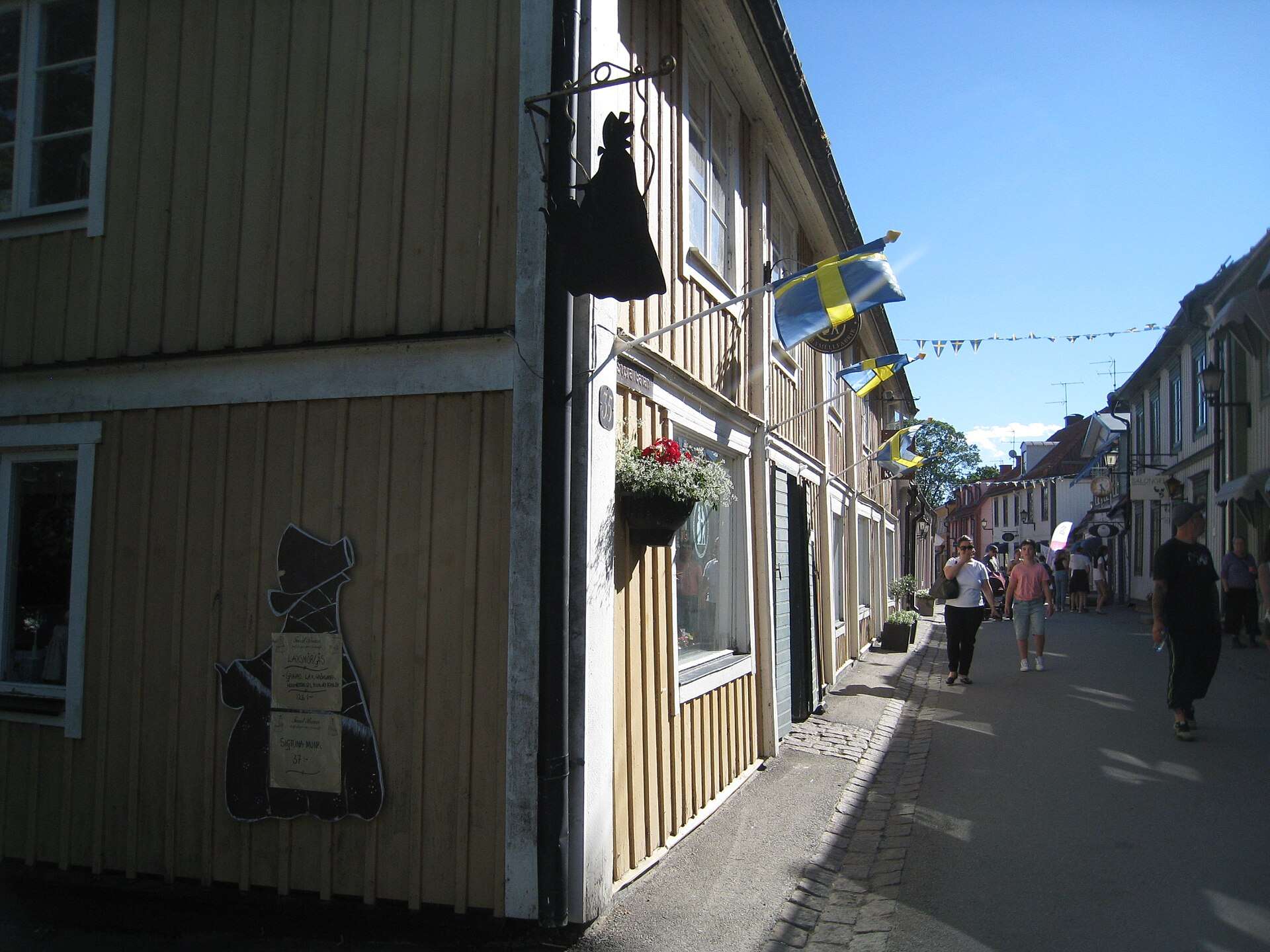 Stora gatan, Sigtuna's main street